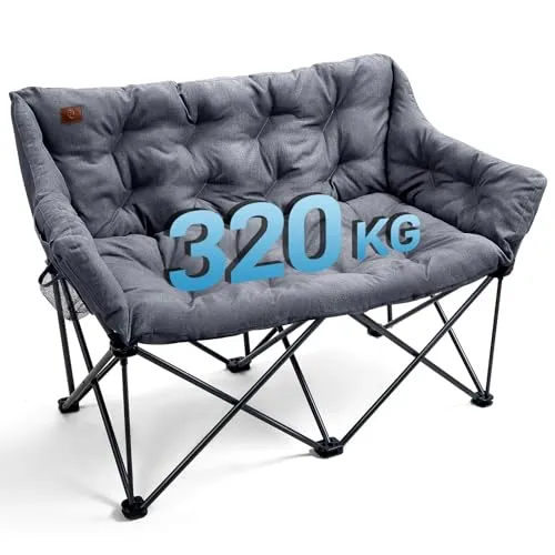 EVER ADVANCED Faltbarer Campingstuhl für 2 Personen von EVER ADVANCED
