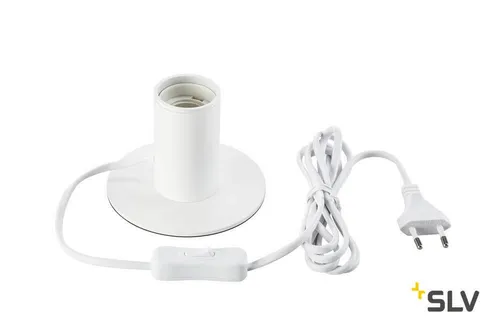 SLV 1001677 FITU TL Tischleuchte weiss E27 max. 10W von SLV