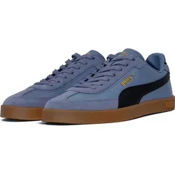 PUMA Club II Era Unisex Sneaker - Retro Sportschuh in Grau und Schwarz, Größe 45 EU - Stylische PUMA Club II Era Sneakers mit weichem Wildleder und Leder, ideal für den urbanen Look. Die komfortable SOFTFOAM+ Innensohle sorgt für angenehmes Tragegefühl beim Erobern der Straßen.