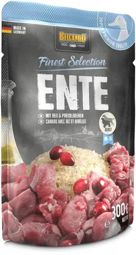 Belcando Frischebeutel 300 g (EUR 9,30 / kg) Ente mit Reis & Preiselbeeren