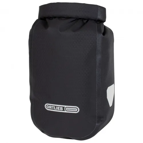 Ortlieb Fork-Pack 4.1 L | Schwarz Matt - Fahrradtasche für Gabelmontage mit 4.1 L Volumen, wasserdicht und ideal für Bike-Packing. Robustes PU-beschichtetes Nylon für langlebige Nutzung.