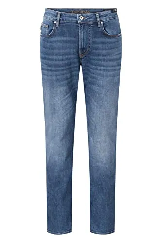 Joop! Herren Jeans Mitch Modern Fit Blau W 31 L 34 - Jeans in Modern Fit, bequem und stylisch, ideal für jeden Anlass. Die Joop! 'MITCH' Jeans bietet hohen Tragekomfort und ein individuelles Design durch besondere Waschung.