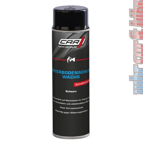 Bitumen Unterbodenschutz Wachs schwarz 500ml Korrrisionsschutz Car1 Motip Dupli