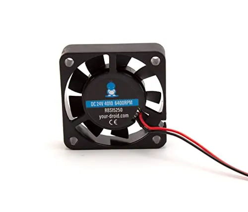 yourDroid 40x40x10mm 4010 Lüfter 24V 6400 RPM 3D-Drucker Upgrade Hotend Kühlung
