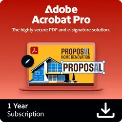 Adobe Acrobat Pro DC 1 Jahr