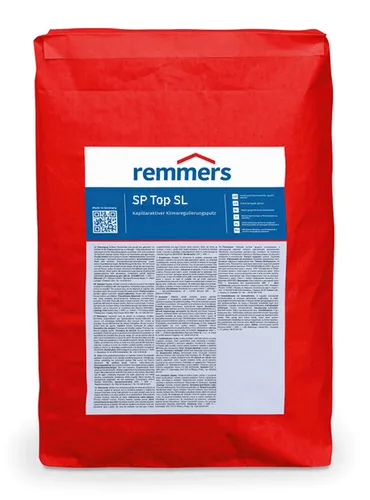 Remmers Schimmel-Sanierputz, 20kg - Putz für effektive Schimmelbekämpfung, ideal für feuchte Räume und sorgt für ein gesundes Raumklima.