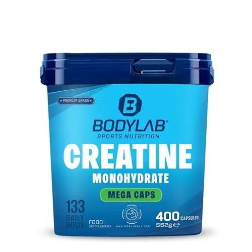 Produktbild Bodylab24 Creatine Monohydrate Mega Caps 400 Kapseln