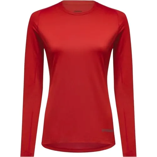 GOREWEAR Everyday Langarm Shirt Damen, Lab Red, S