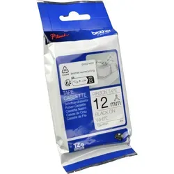 Brother P-Touch Band TZe-R231 - 12mm x 4m, langlebig und ideal für dauerhaft lesbare Beschriftungen in Büro und Zuhause