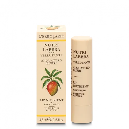 L'Erbolario Nutrilabbra Vellutante Mit Vier Buttern 4,5Ml