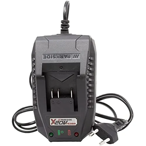 Parkside Ersatz Ladegerät Schnellladegerät PLG 20 A1 mit LED Ladeindikator aus der 20 Volt Serie für Parkside Akku Heckenschere PHSA 20-Li A1 LIDL IAN 351757