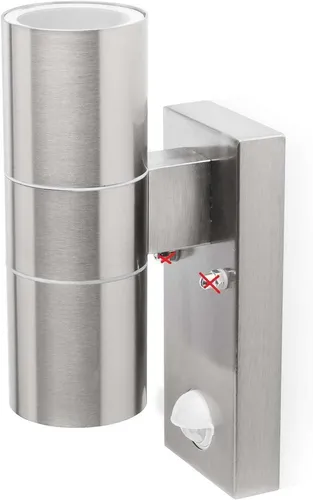 Wandleuchte Smartwares 5000.257L GU10 IP44 silber