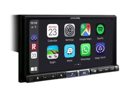 Alpine iLX-705DM AV-Receiver - Digital Media-Receiver mit intuitivem Touchscreen und hervorragender Soundqualität für ein ultimatives Klangerlebnis im Auto.
