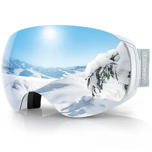 Findway Skibrille für Brillenträger
