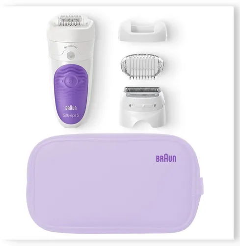 Braun Epiliergerät 5-549 Silk-epil 5 Geschenkset in Lila von Braun