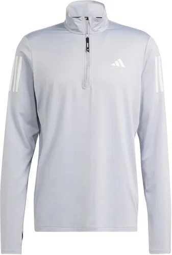 adidas Herren Own The Run Half-Zip Jacket – Halo Silver, XL - Laufbekleidung mit ergonomischem Design, ideal für verschiedene Sportarten. Robuste Materialien sorgen für Langlebigkeit und Wetterbeständigkeit.