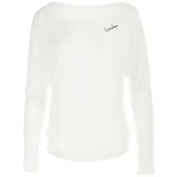 Winshape Damen Ultra Leichtes Modal-Longsleeve MCS002 - Vanilla-Weiss, XXL - Shirts, ultra leicht und atmungsaktiv aus fließendem Modal-Stoff für optimalen Komfort beim Sport und in der Freizeit. Made in EU!