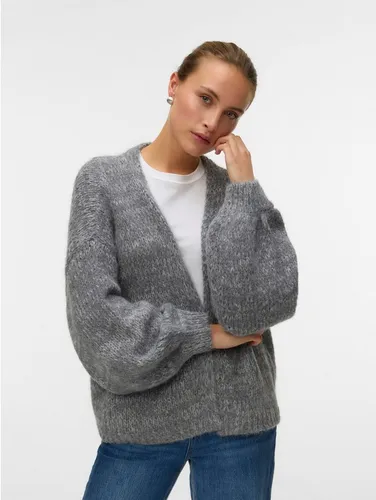 Vero Moda Strickjacke VMMAYBE LS OPEN CARDIGAN GA REP - Moderne Strickjacke von Vero Moda, ideal für lässige Outfits. Offene Trageweise, lange Ärmel und elastische Rippbündchen sorgen für hohen Komfort. Perfekt kombinierbar für Freizeit und besondere Anlässe.