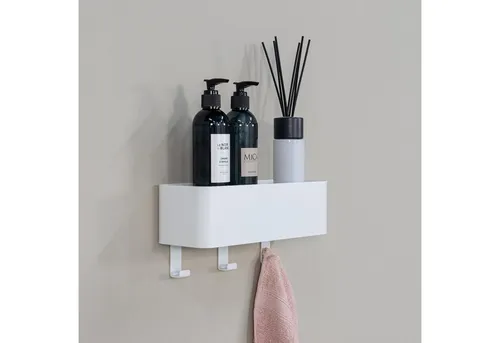 Spinder Design Garderobenhaken Multi 3 (1 St), 2-in-1 Wandregal + Garderobe