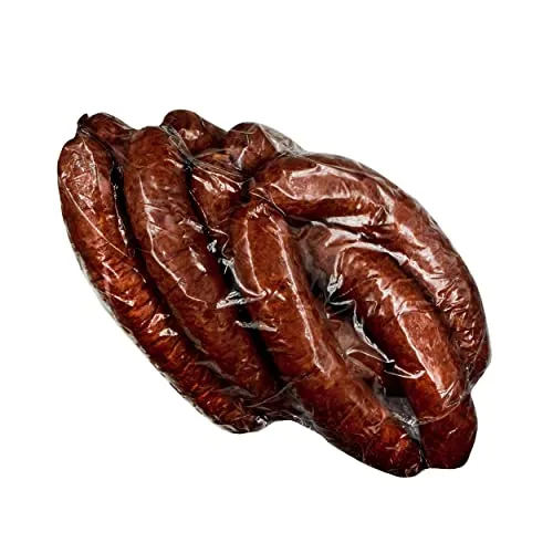 Food-United SCHWARZ-BRAT-WURST GROßPACKUNG 1500g Lebensmittel Familienpackung Sonderposten geräucherte Grill-Würstchen bekannt als schwarze Prager Bratwürstchen fürs Grillen Barbeque (1500g)