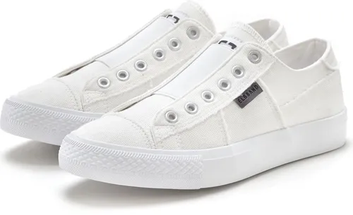 Sneaker ELBSAND Halbschuh Slipper Freizeitschuh Damen Gr. 40 - Veganer Slip-on-Sneaker von ELBSAND aus 100% Textil, ideal für einen lässigen Look. Bequemes Reinschlüpfen dank elastischem Einsatz und runder Schuhspitze.