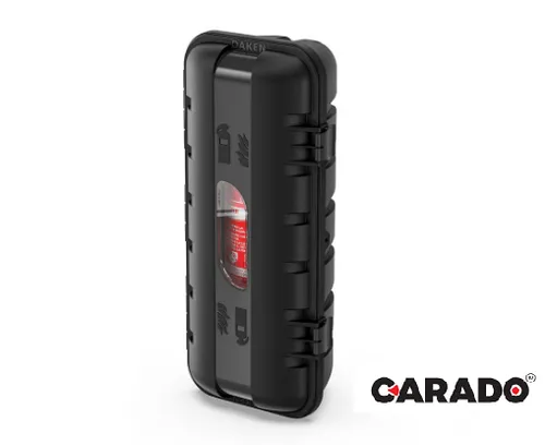 DAKEN Feuerlöscherkasten für 9-12 kg Feuerlöscher Durchmesser 190 mm, Strike