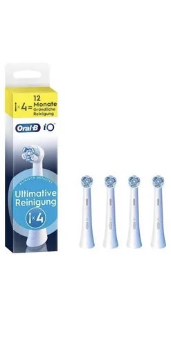 Oral-B iO Ultimative Reinigung Ersatzbürste weiß, 4 Stück von Oral-B