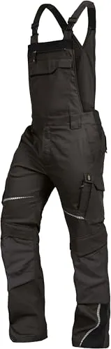 Leibwächter Latzhose Flex-Line FLEXL20 in schwarz von Leibwächter