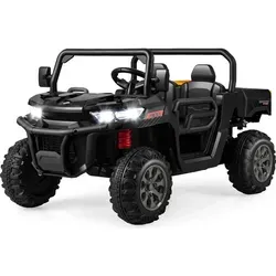 GOPLUS Kinder Elektroauto 2-Sitzer mit Kippbett