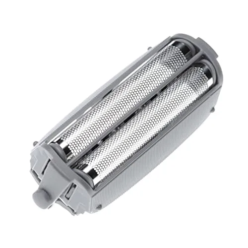 vhbw Doppelscherfolie kompatibel mit Panasonic ES4035, ES4036, ES4815, ES718 Elektrorasierer + Rahmen, Silber/grau
