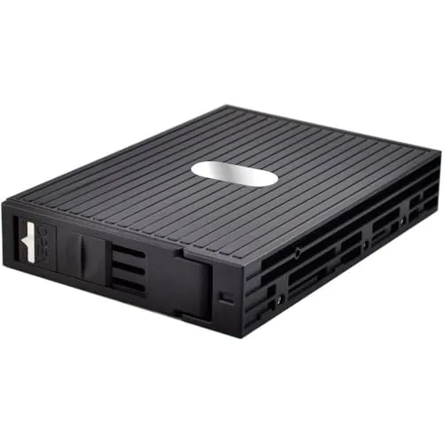 Joujye St-1111Ss Sata Mobile Rack 8,9 cm 3,5 Zoll, Schwarz