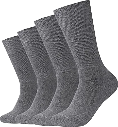 Camano Diabetikersocken comfort (4-Paar) grau 43-46 von Camano