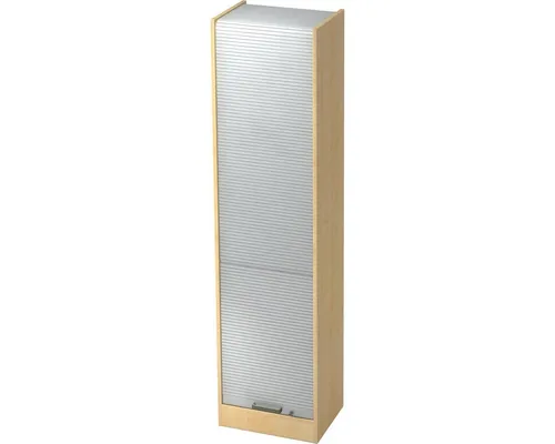 Rollladenschrank Solid 5OH - Praktischer Stauraum für Ihr Büro - Büroschränke mit 5 Oberflächenfächern, robust und abschließbar. Ideal für Ordnung und Sicherheit in Ihrem Arbeitsumfeld.