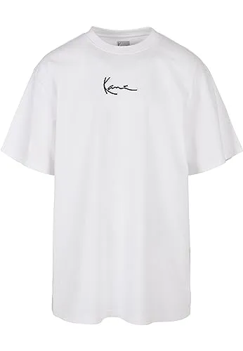 Karl Kani Herren KKMQ12002 SMALL Signature Tee WHT XL von Karl Kani