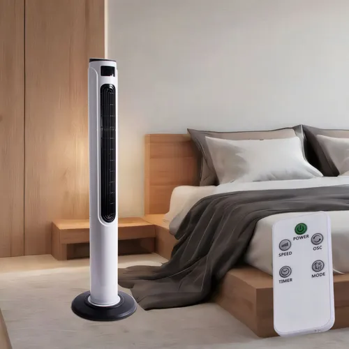 Turmventilator mit Fernbedienung, 70° oszillierend