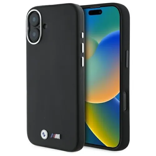 BMW Hard PU Leder Case für Apple iPhone 16 Plus 6.7 von BMW