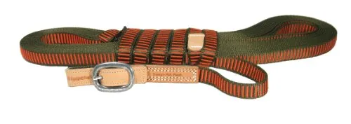 Niggeloh Hundeleine Schweissriemen, orange-oliv, 12m - Klassische Hundeleinen, wasserabweisend und verschmutzungsresistent, mit hoher Verschleißfestigkeit für lange Lebensdauer. Ideal für aktive Hunde und Outdoor-Abenteuer.