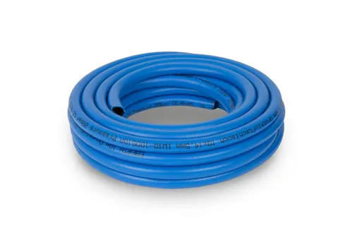 EBERTH Druckluftschlauch 10m Länge, Kompressor Schlauch mit 10mm x 14,5mm Durchmesser, und 20 bar Arbeitsdruck, Druckluft Werkzeug Zubehör ohne Kupplung