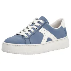 RIEKER Plateausneaker Damen Gr. 38 jeansblau in blau von Rieker