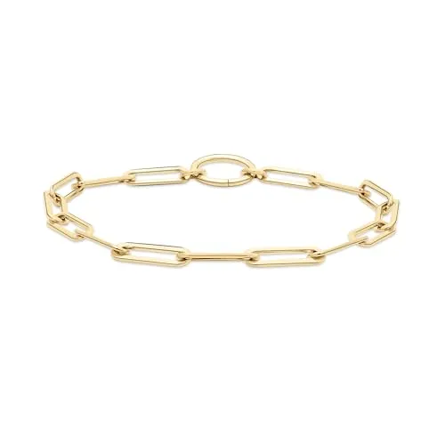 Tamaris Damen Armband TJ-0681-B-21 aus Edelstahl in IP Gold - Elegantes Damenarmband aus poliertem Edelstahl in IP Gold, 18 cm lang, mit Schanierverschluss. Ideal als stilvolles Geschenk für besondere Anlässe.