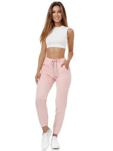 Tazzio Jogginghose F300 - Bequeme Regular Fit Sporthose für Damen - Modische und komfortable Sporthose aus elastischem Material für optimale Bewegungsfreiheit. Ideal für Sport und Freizeit, mit praktischen Eingrifftaschen und Tunnelzugverschluss.