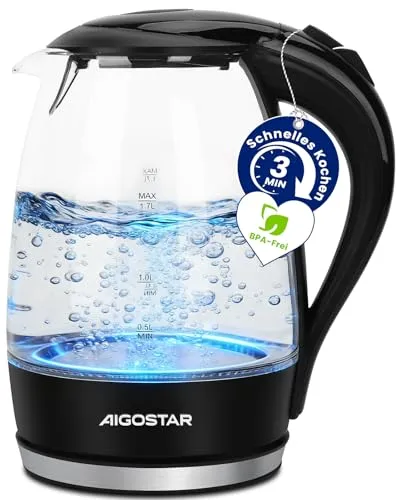 Aigostar Adam Wasserkocher 1,7L von Aigostar