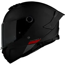 MT Helmets Thunder 4 SV Solid A1 Integralhelm Schwarz XL von MT Helmets