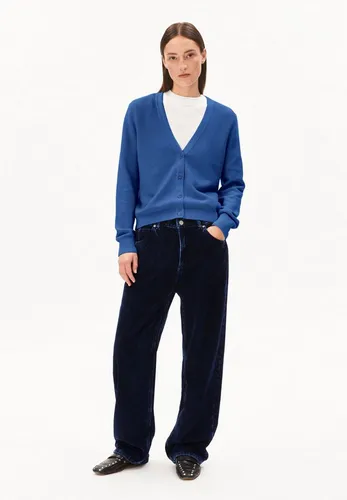 ARMEDANGELS Women's Menaal Links Pullover Gr L blau - Zeitloser Strickpullover in Blau, Größe L, aus 100% Baumwolle – perfekt für den Alltag und angenehm zu tragen. Entdecken Sie weitere Top-Angebote von ARMEDANGELS!
