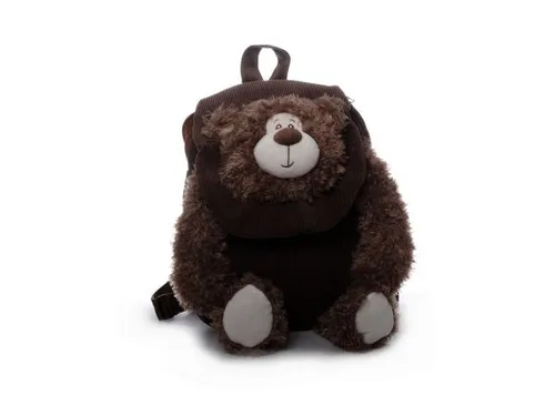 Inware Kinderrucksack Tier-Rucksack Kindertasche im süßen Design Bär pflegeleich