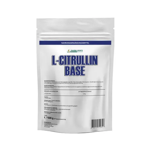 500g reines Citrullin Base 100% Pure Vegan Pulver