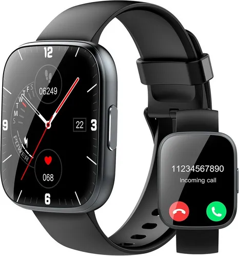 Retoo Kinder-Smartwatch mit GPS - Funktionale Kinder-Smartwatch mit GPS, Fitness Tracker und SOS Notruf. Ideal für aktive Kinder, mit Touchscreen und langlebigem Silikonarmband. Kompatibel mit allen 4G SIM Karten.