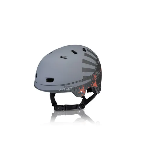 XLC Urban-Helm BH-C22 Unisize (53-59cm) - Trendy und Sicher in Schwarz Matt - Fahrradhelme mit robuster ABS-Schale, 12 Lüftungskanälen und individuell einstellbarem Kopfring für optimalen Komfort und Sicherheit beim Urban Biking.