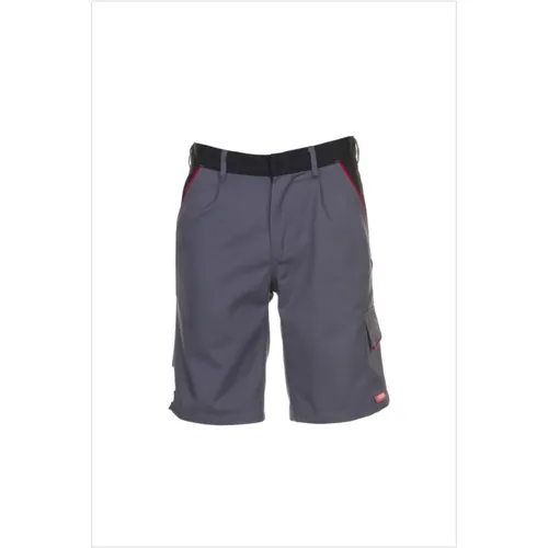 Planam  Highline Shorts schiefer/schwarz/rot Gr. S, 2372044