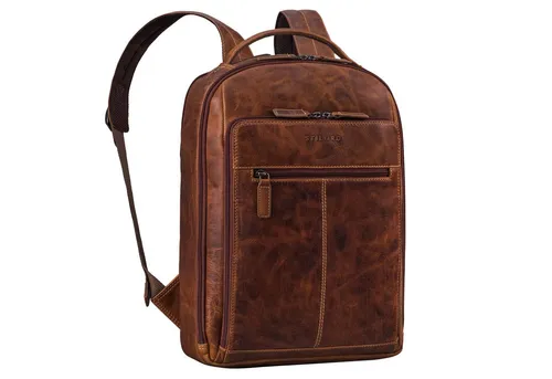 STILORD 'Nami' Leder Laptop Rucksack 15 Zoll von STILORD